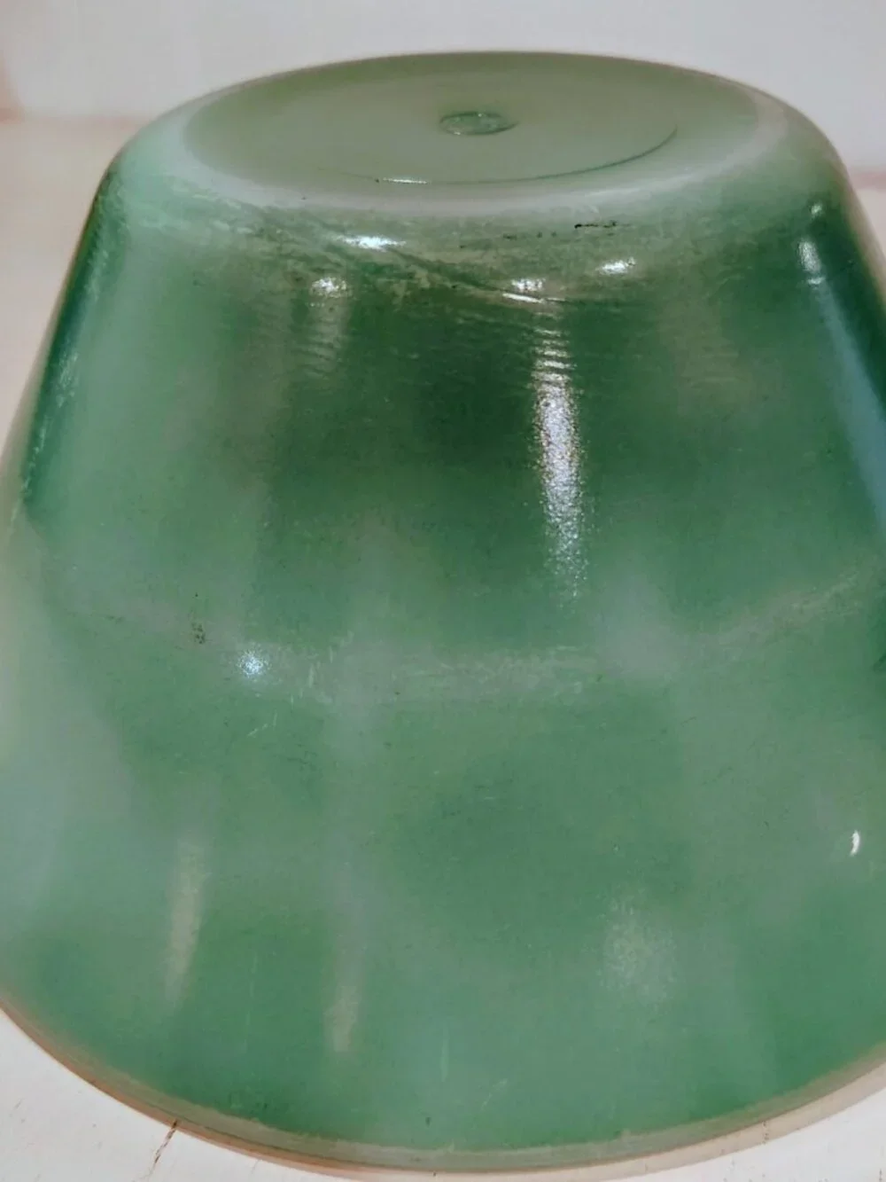 McKee Glass Company Vintage Milk Glass Kitchen Bowl 1930-1940